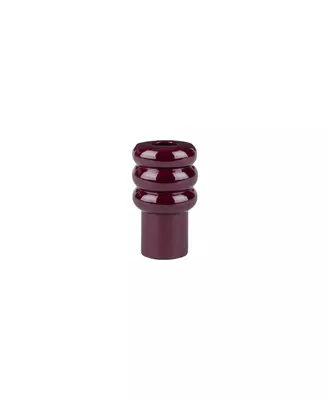 Подсвечник Mara deep red, S 6х6х11