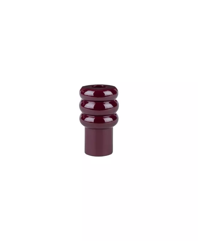 Подсвечник Mara deep red, S 6х6х11