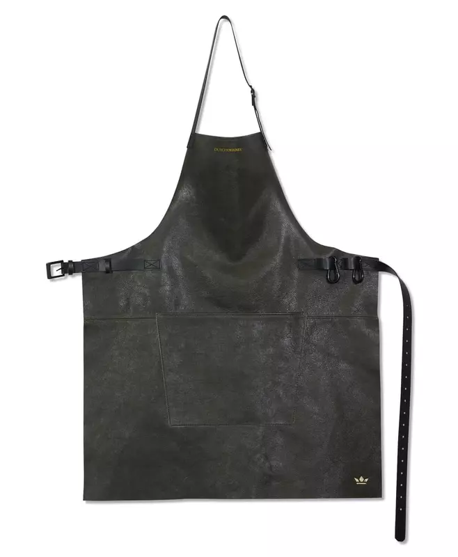 Фартук винтажный серый, BBQ style, 65x0,5x92