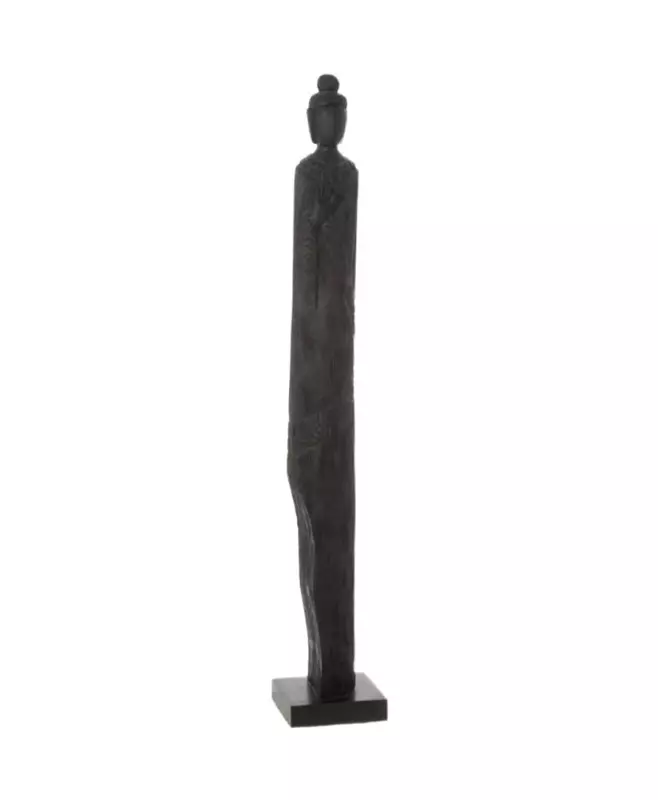 Декор BUDDHA BALI, чёрный, дерево манго, S 14x14x93