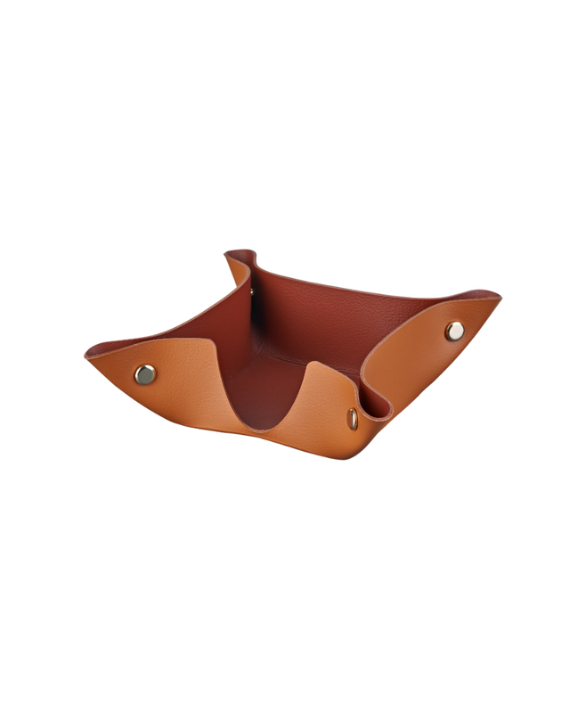 Подставка для бумаг, cognac / bordeaux, 10х10х4