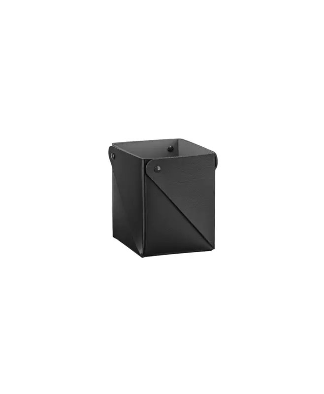 Стакан для канцелярскиx принадлежностей, grey / black, 8x8x10,5