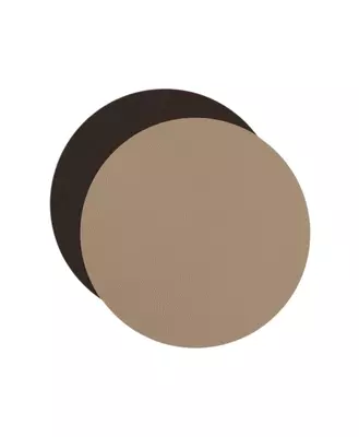 Плейсмат круглый, cappuccino / chocolate, 40х40х1,5