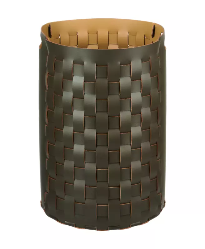 Корзина Bottega, mustard / olive, 40х40x57