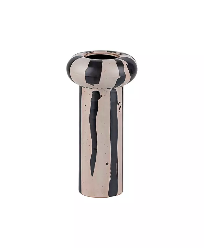 Ваза Ceylin Rounded Stripes M, 14х14х28