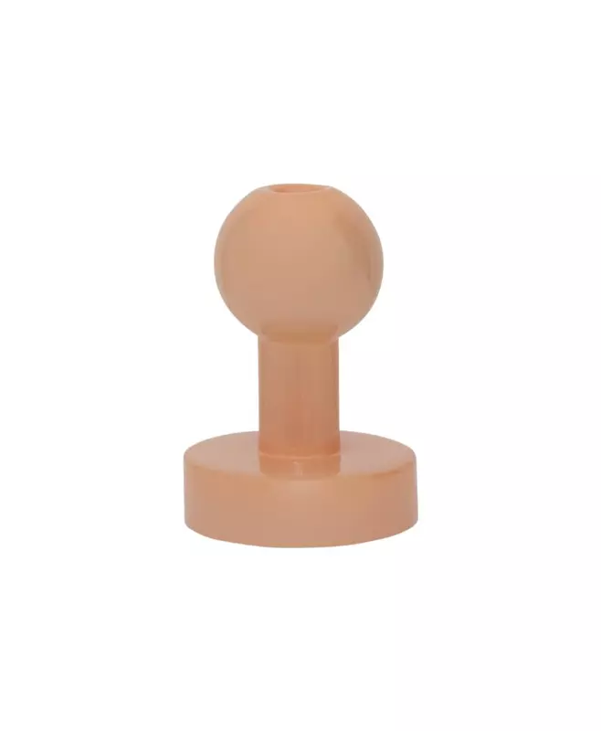 Подсвечник Pallo A, pink sand, стекло 11х11х15