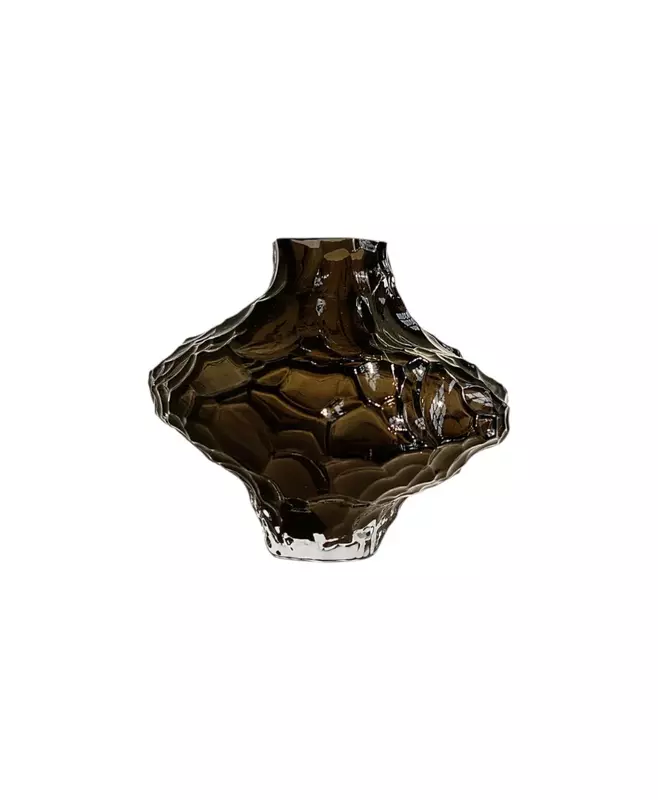 Ваза Canyon Large дымчатая, 26х26х23